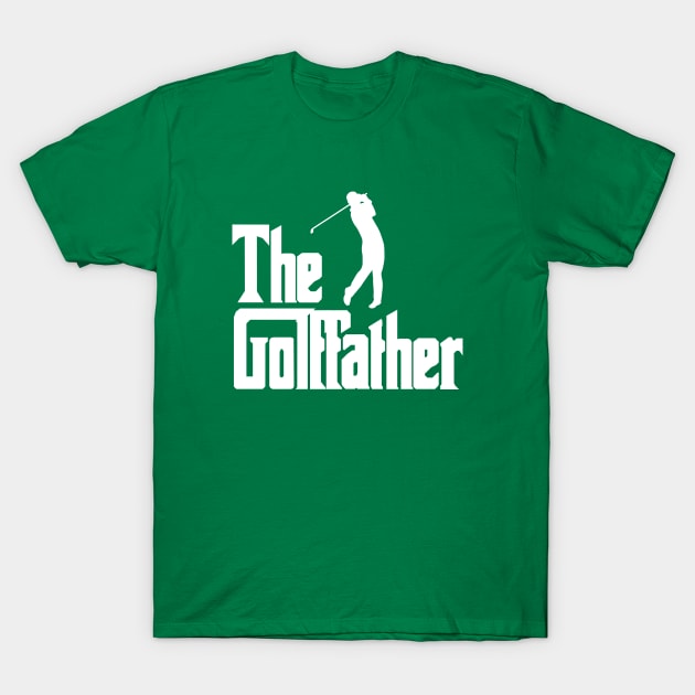 The Golffather T-Shirt by Wearing Silly